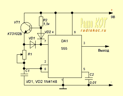 Генератор на NE555 - Форум KAZUS.RU