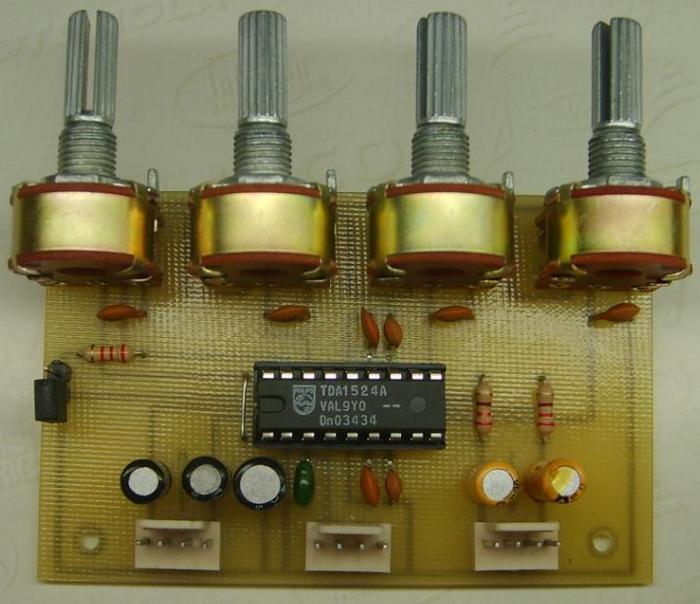 схема включения tda1524a