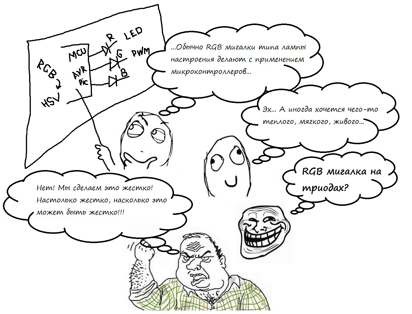 фазовый детектор. схема