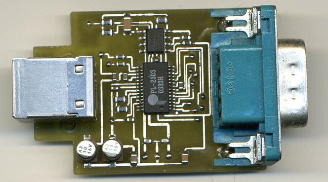   USB  PL-2303HX circuit |  ...