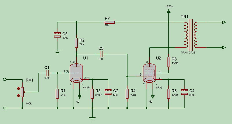 Схемы ламповых усилителей класса а hi end
