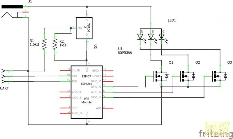 Esp8266 светодиоды. ESP-01 RGB схема. RGB контроллер схема ESP. Управление RGB лентой esp8266. ESP-01s схема.