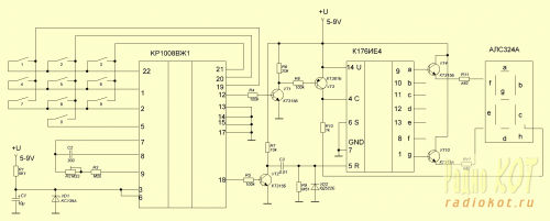 РадиоКот :: Стенд для проверки счетчиков К176ИЕ4