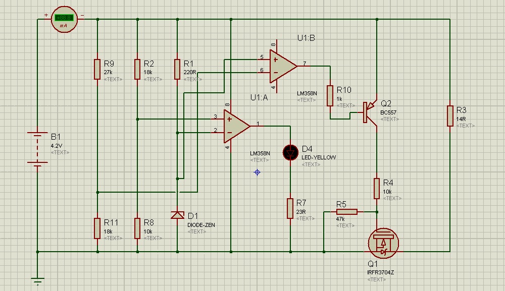 Lm358 внутренняя схема