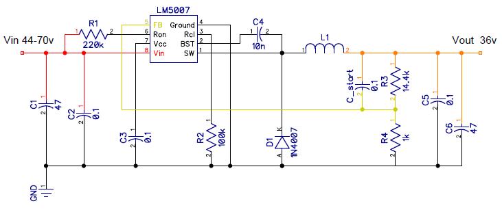 Lm5007 схема включения