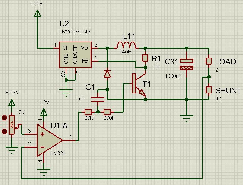 Lm2596hvs схема включения